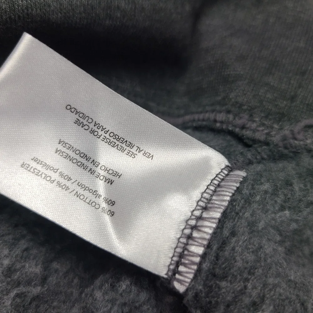 ORVIS‎ Sweater Mens XL Dark Gray Cotton Polyester Quarter Zip Thick Sweatshirt